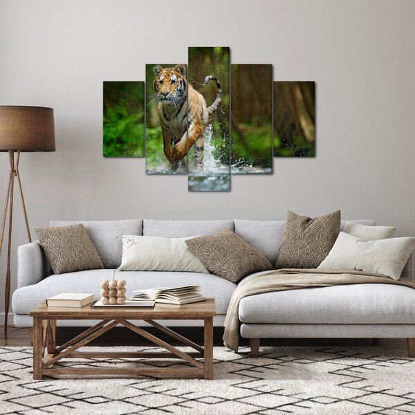 Slika tigra koji trči (150x105 cm)