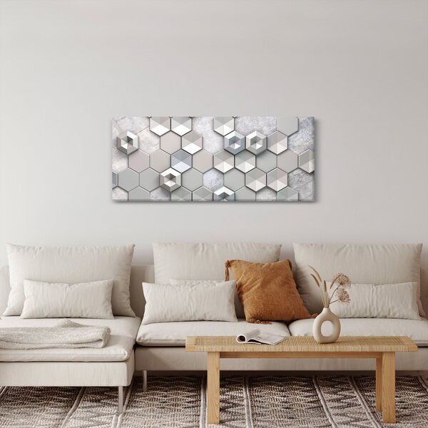 3D apstraktna slika (120x50 cm)