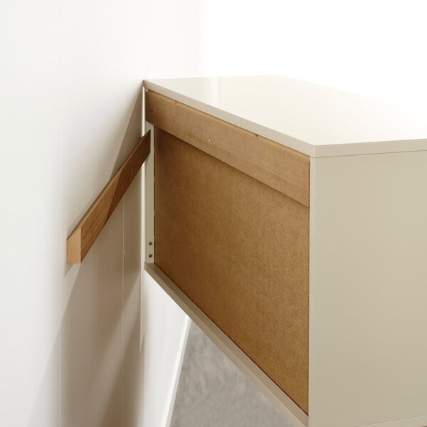 Viseća biblioteka u dekoru hrasta u prirodnoj boji 70x70 cm Mistral – Hammel Furniture