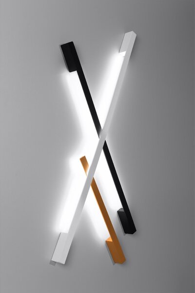 Zidna lampa LAHTI S Crna 4000K