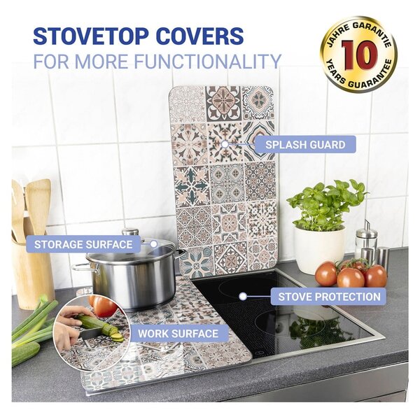 Stakleni poklopac za štednjak Wenko Universal Tile