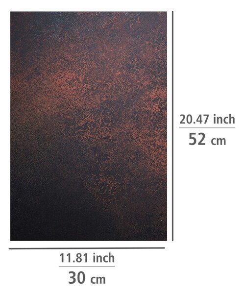 Poklopci za štednjake od kaljenog stakla u setu od 2 kom 52x30 cm Rosemary - Allstar