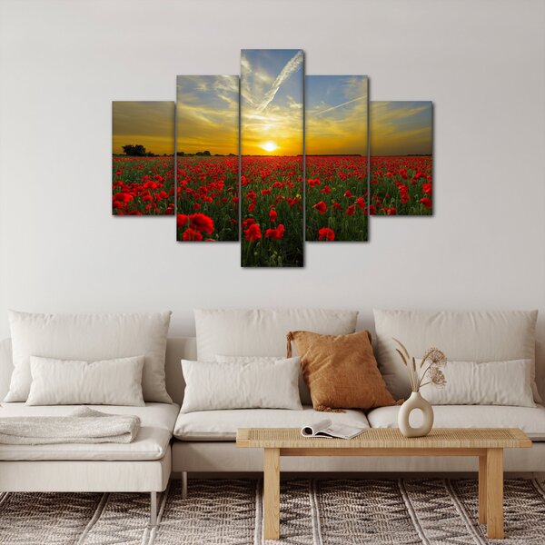 Slika polja maka (150x105 cm)