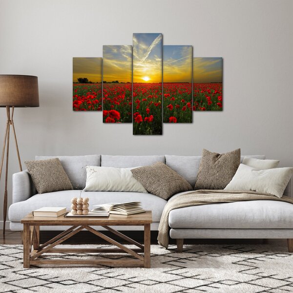 Slika polja maka (150x105 cm)