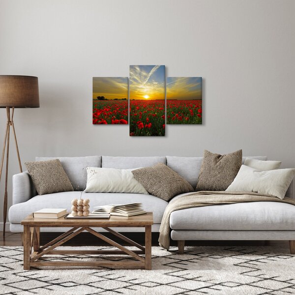 Slika polja maka (90x60 cm)