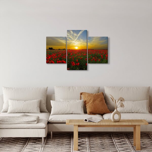 Slika polja maka (90x60 cm)