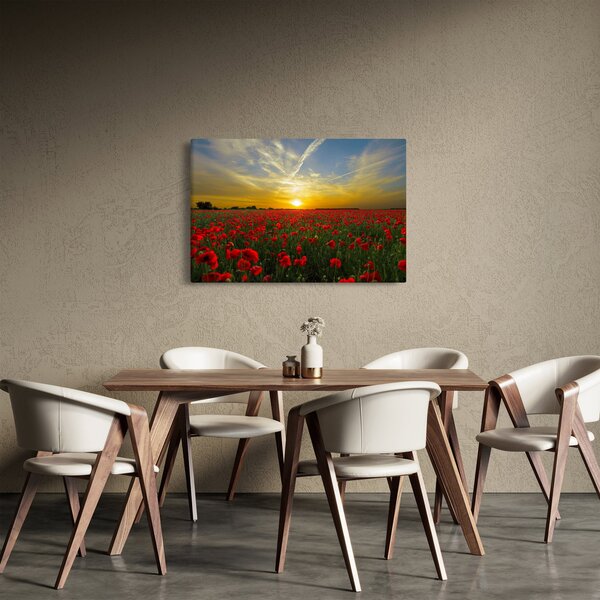 Slika polja maka (90x60 cm)