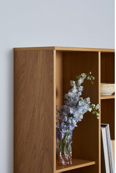 Viseća biblioteka u dekoru hrasta u prirodnoj boji 70x70 cm Mistral – Hammel Furniture