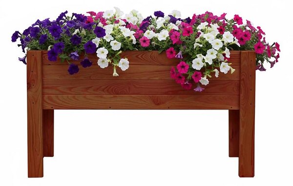 ATMOWOOD Izdignuti drveni sanduk 120 cm - tik