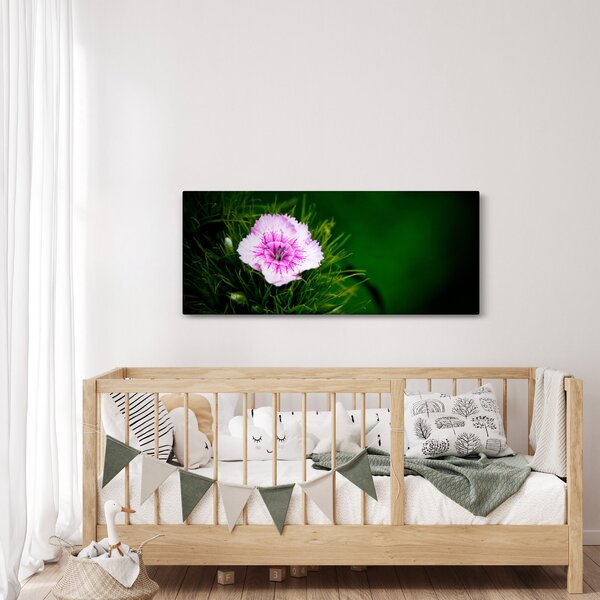 Slika ružičastog cvijeta (120x50 cm)