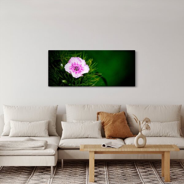 Slika ružičastog cvijeta (120x50 cm)