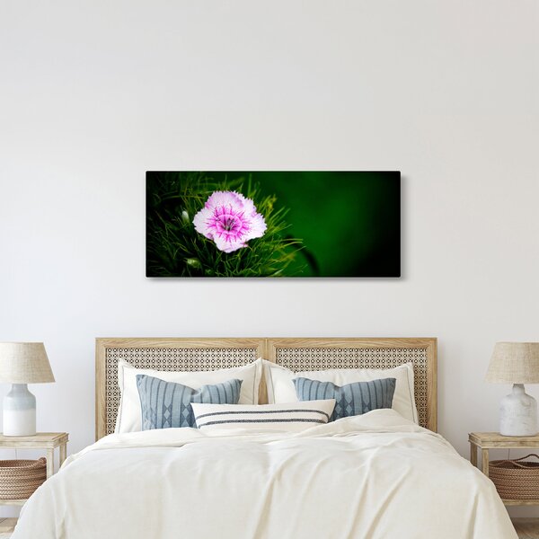 Slika ružičastog cvijeta (120x50 cm)