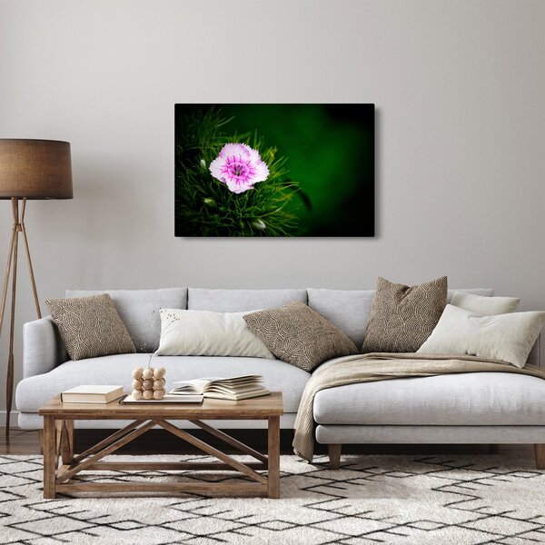 Slika ružičastog cvijeta (90x60 cm)
