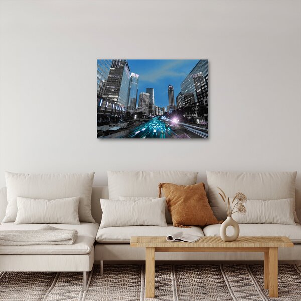 Slika noćnog grada (70x50 cm)