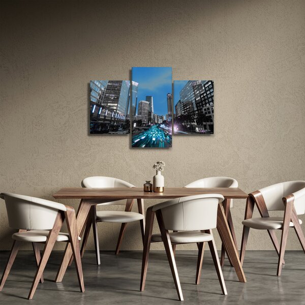 Slika noćnog grada (90x60 cm)