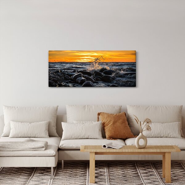 Slika morskih valova (120x50 cm)