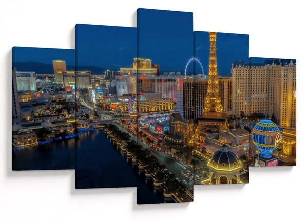 Slika noćni Las Vegas (150x105 cm)