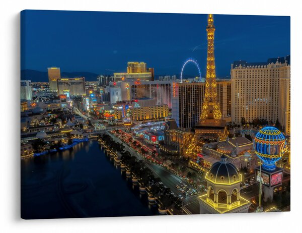 Slika noćni Las Vegas (70x50 cm)