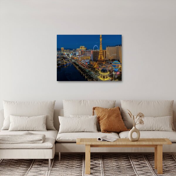 Slika noćni Las Vegas (70x50 cm)