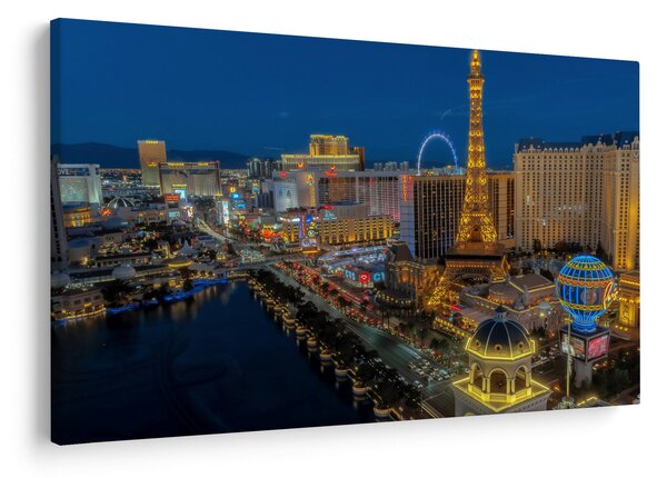 Slika noćni Las Vegas (90x60 cm)