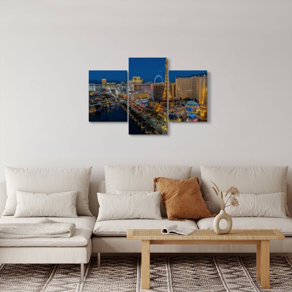 Slika noćni Las Vegas (90x60 cm)