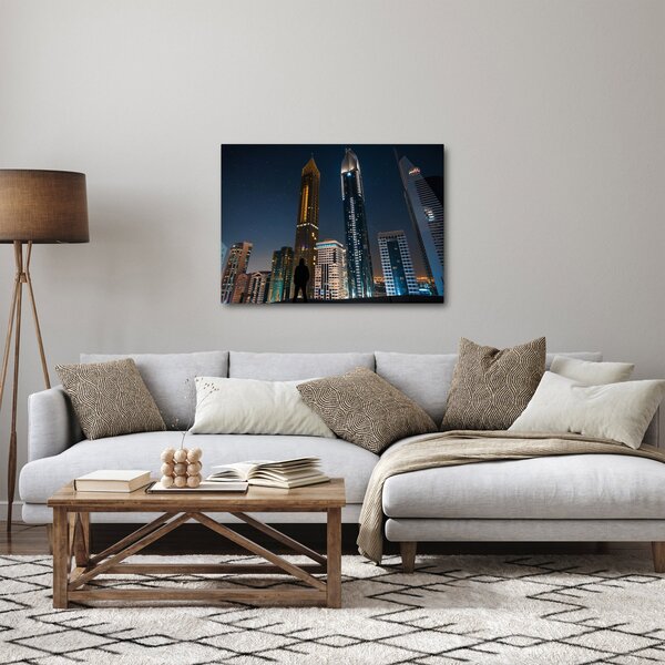 Slika noćnog grada (70x50 cm)