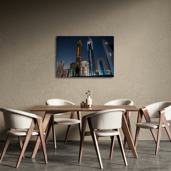 Slika noćnog grada (70x50 cm)