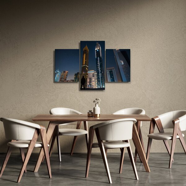 Slika noćnog grada (90x60 cm)