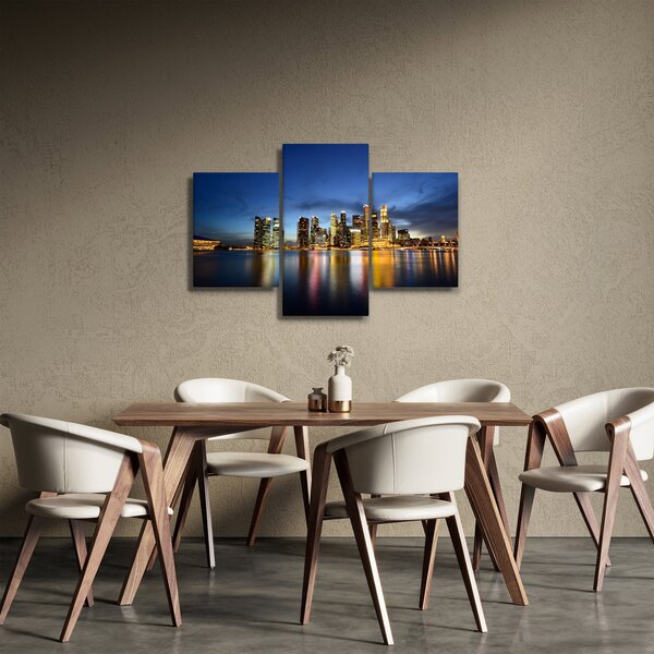 Slika noćnog grada (90x60 cm)