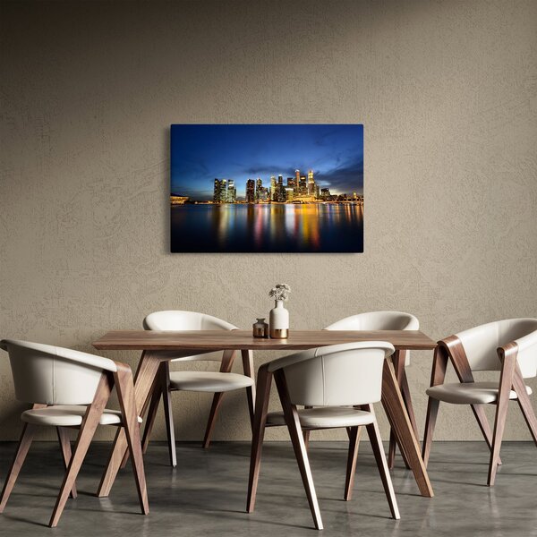 Slika noćnog grada (90x60 cm)