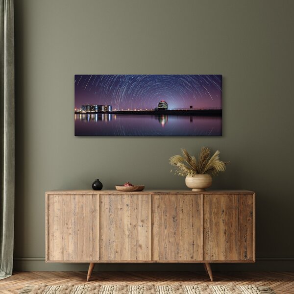 Slika noćnog neba sa zvijezdama (120x50 cm)