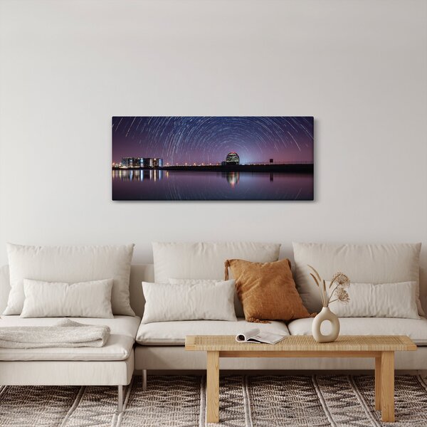 Slika noćnog neba sa zvijezdama (120x50 cm)