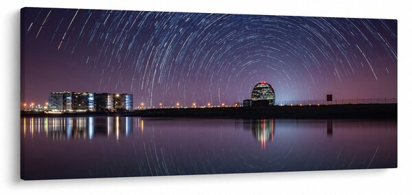 Slika noćnog neba sa zvijezdama (120x50 cm)