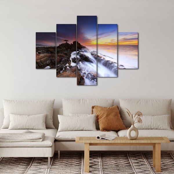 Slika planine u magli (150x105 cm)