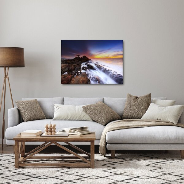 Slika planine u magli (70x50 cm)