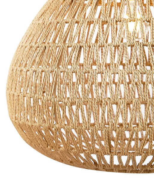 Skandinavska viseća svjetiljka smeđa 45 cm - Lina Natural