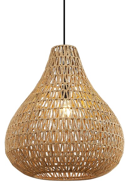 Skandinavska viseća svjetiljka smeđa 45 cm - Lina Natural