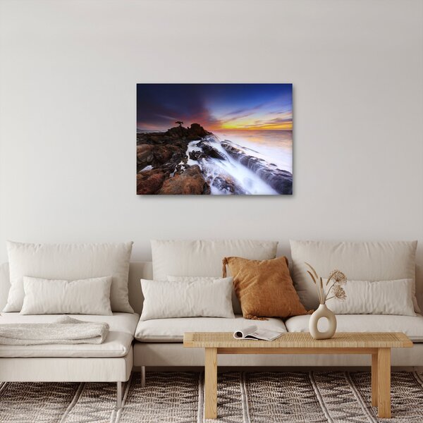 Slika planine u magli (70x50 cm)