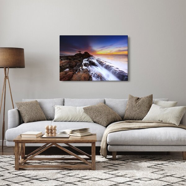 Slika planine u magli (90x60 cm)