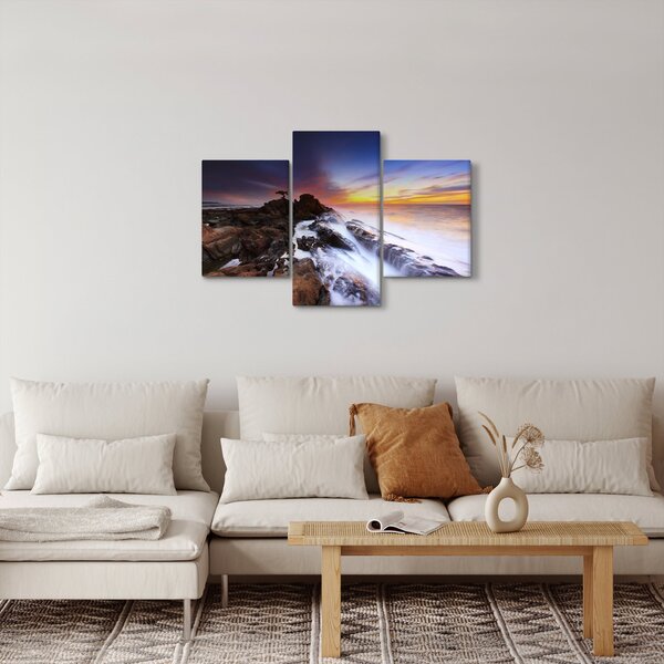 Slika planine u magli (90x60 cm)