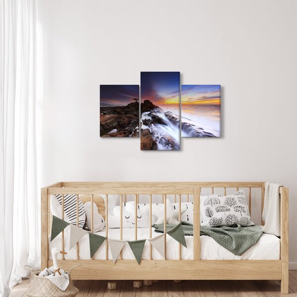 Slika planine u magli (90x60 cm)
