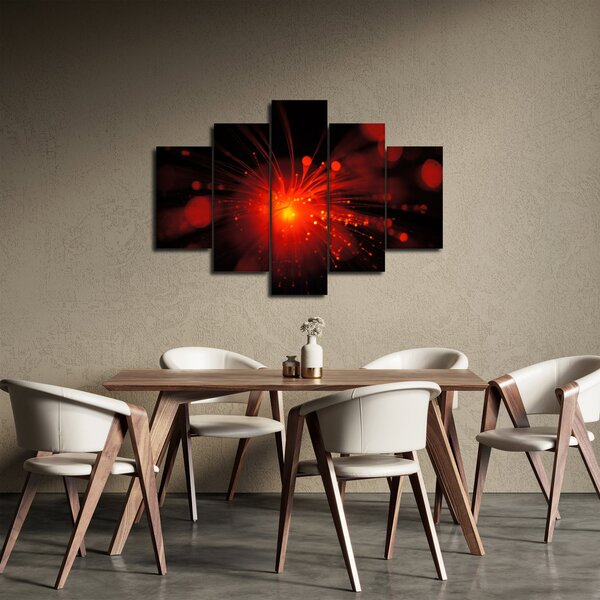 Slika iskrenje apstrakcije (150x105 cm)