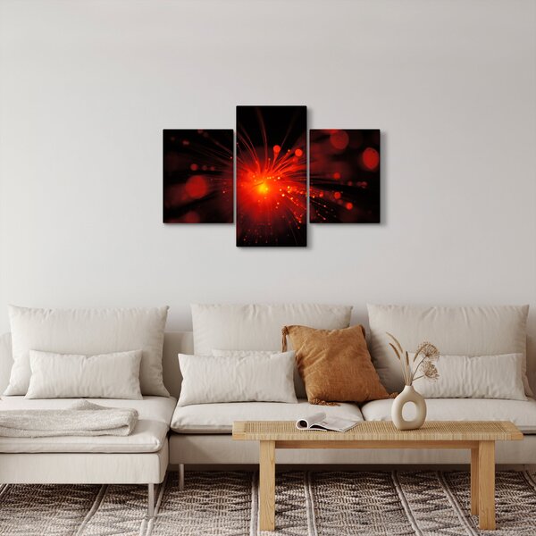 Slika iskrenje apstrakcije (90x60 cm)
