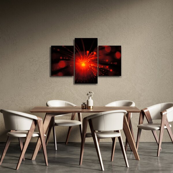 Slika iskrenje apstrakcije (90x60 cm)