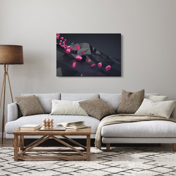 3D apstraktna slika (90x60 cm)
