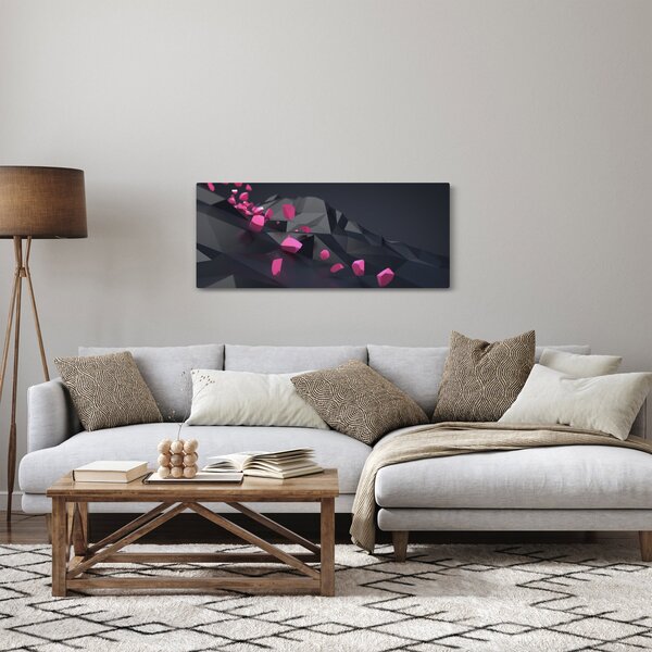 3D apstraktna slika (120x50 cm)
