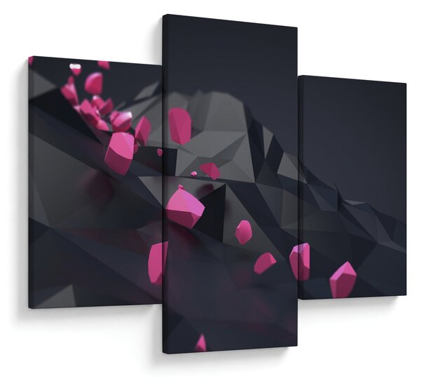 3D apstraktna slika (90x60 cm)
