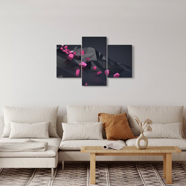 3D apstraktna slika (90x60 cm)