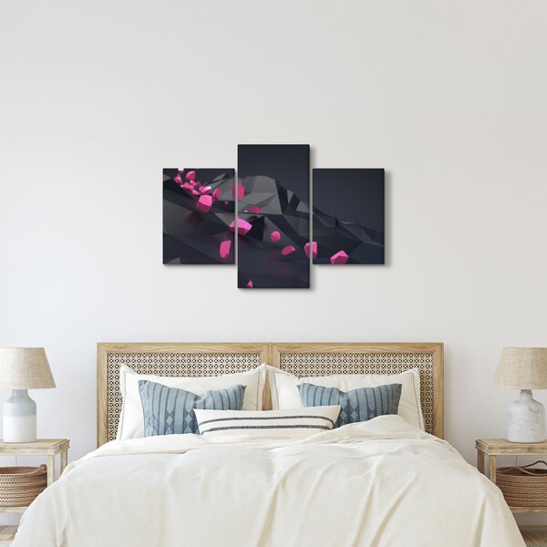 3D apstraktna slika (90x60 cm)