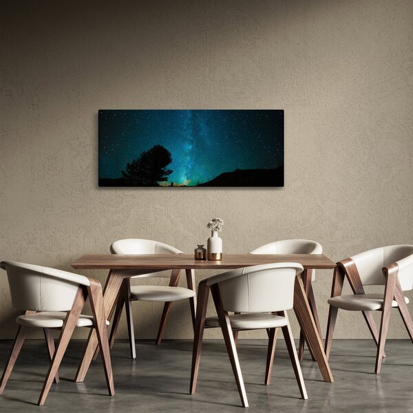 Slika noćnog neba sa zvijezdama (120x50 cm)